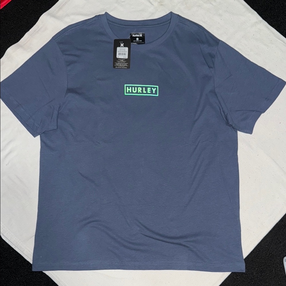 Hurley Men's Blue T-Shirt